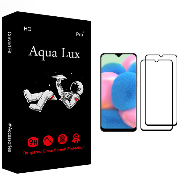 محافظ صفحه نمایش آکوا لاکس مدل +Pro مناسب برای گوشی موبایل سامسونگ Galaxy A30s بسته دو عددی