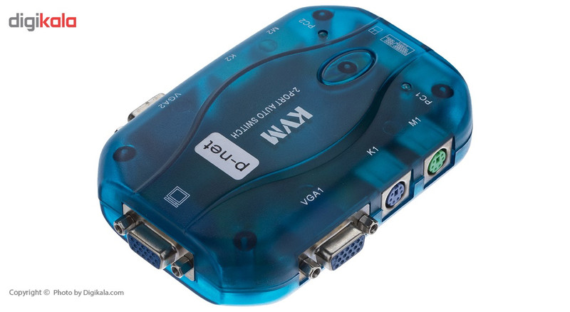 سوییچ دو پورت KVM پی نت مدل FJ-102