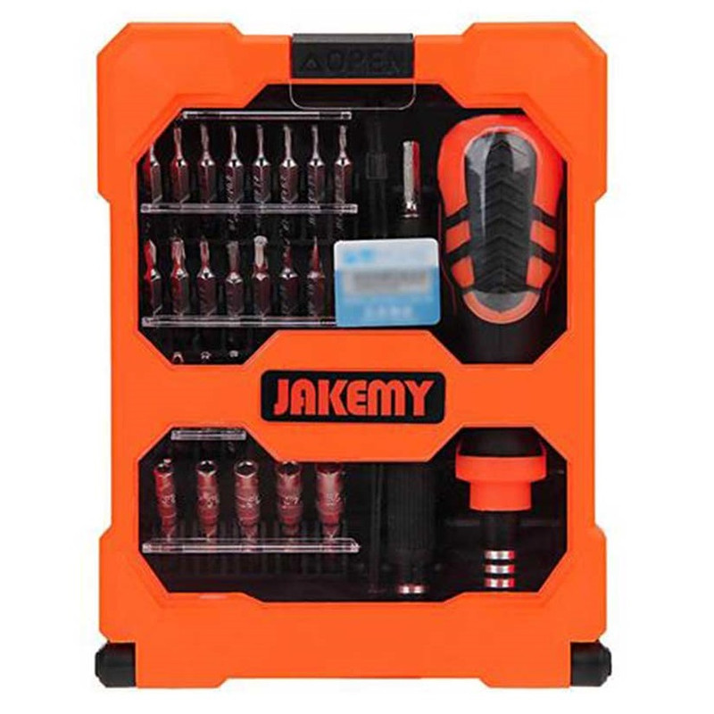 پیچ گوشتی جاک می مدل JM-8160 مجموعه 33 عددی پیچ گوشتی جاک می مدل JM-8160 مجموعه 33 عددی