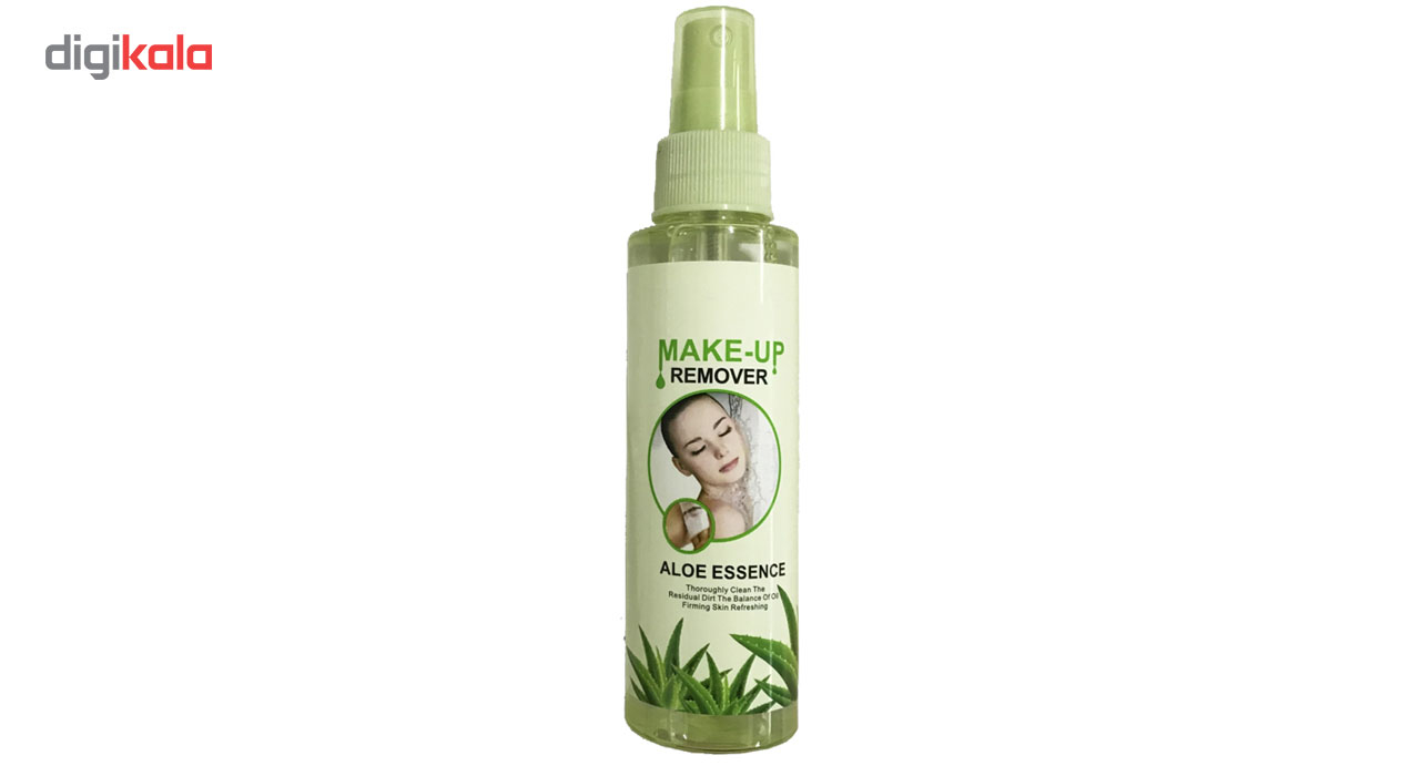 اسپری پاک کننده آرایش میک آپ ریموور مدل micellar water حجم 120 میلی لیتر به همراه پد پنبه ای