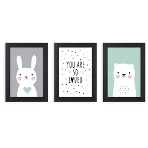 Arty Frame Decorative 3 Pieces Panel F036B23