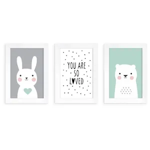 Arty Frame Decorative 3 Pieces Panel F022B23