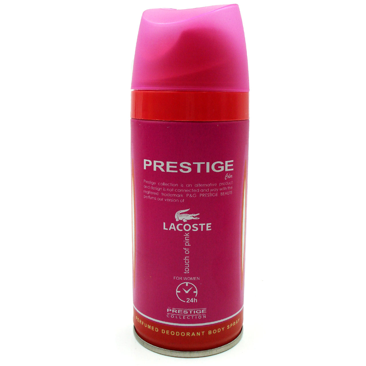 اسپری خوشبو کننده بدن زنانه پرستیژ مدل Lacoste Touch of Pink حجم 150 میلی لیتر