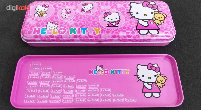 ست 12 تکه لوازم التحریر hello kitty مدل JX806