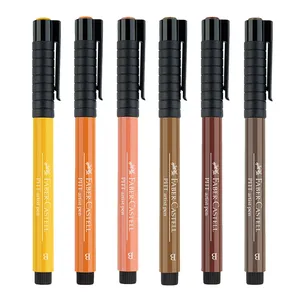 ماژیک فابر کاستل مدل Pitt Artist بسته شش عددی سایز R1