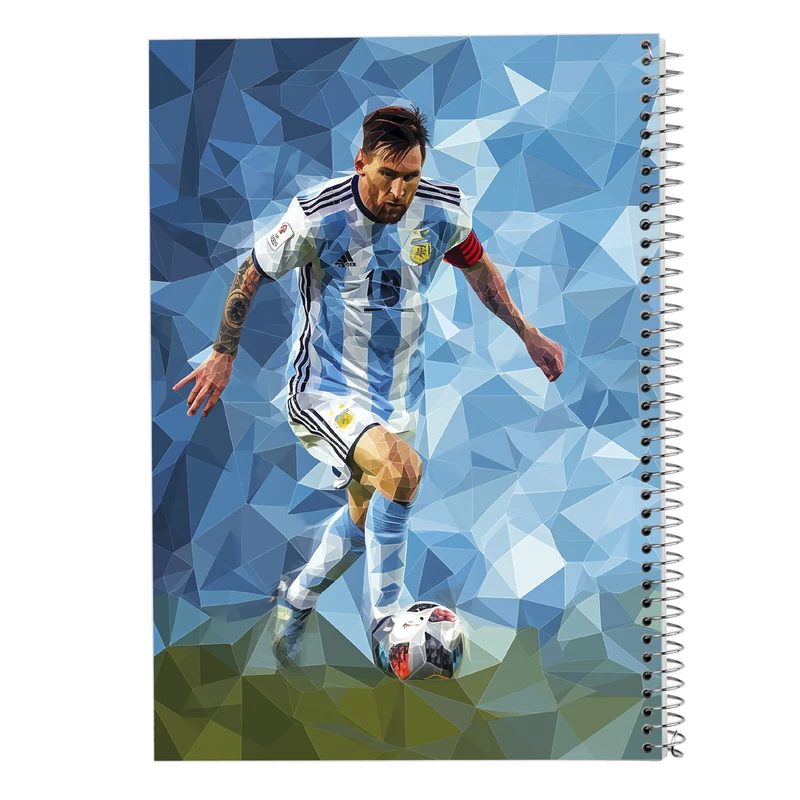 دفتر لیست خرید 50 برگ مدوپد مدل مسی messi کد DF14048