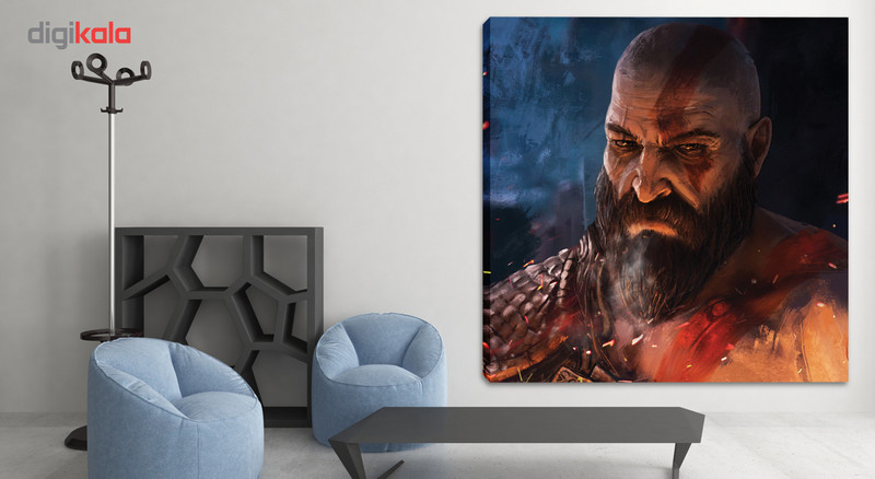 تابلو بوم وی وین آرت کد 164 طرح کریتوس God of War تابلو بوم وی وین آرت کد 164 طرح کریتوس God of War