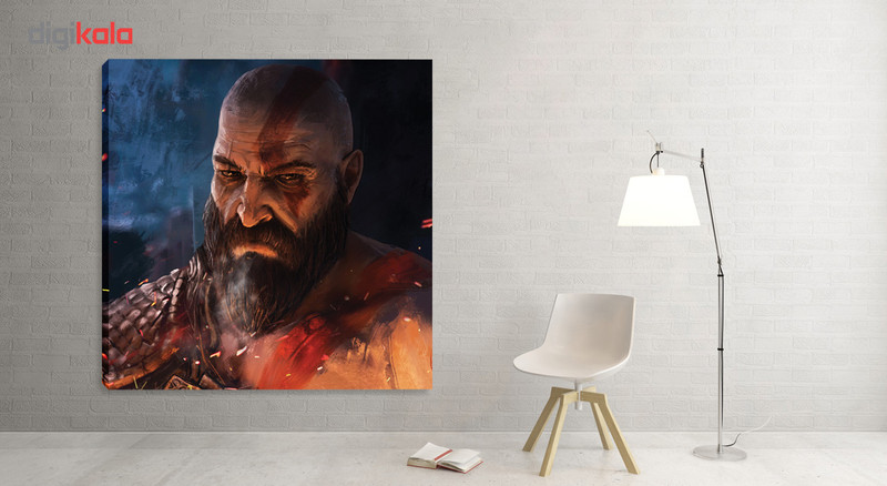 تابلو بوم وی وین آرت کد 164 طرح کریتوس God of War تابلو بوم وی وین آرت کد 164 طرح کریتوس God of War