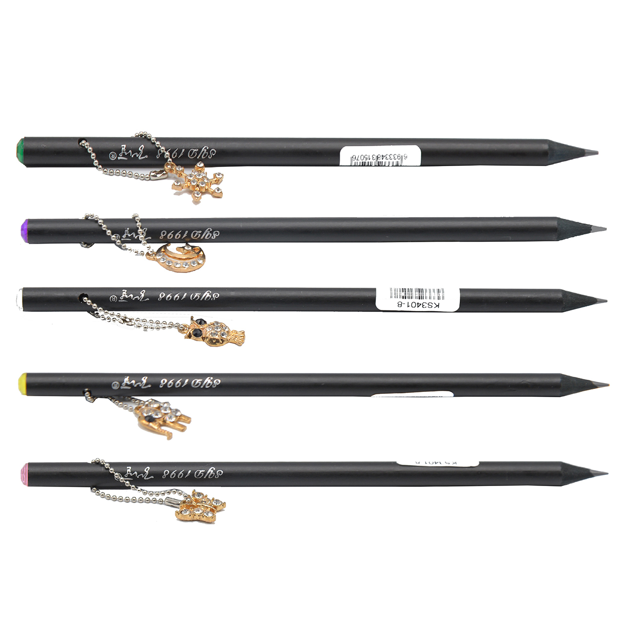 مداد مشکی syd 1998 مدل آویزدار کد1 بسته 5 عددی