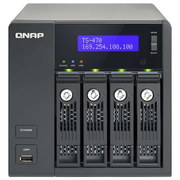 ذخیره ساز تحت شبکه کیونپ مدل TS-470 بدون هارددیسک