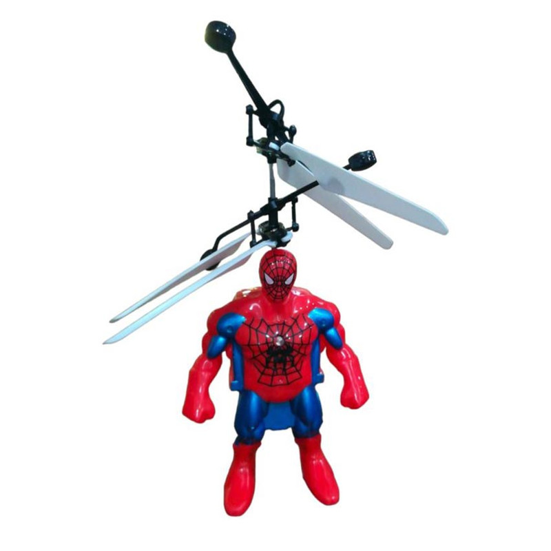 قیمت و خرید هلیکوپتر بازی مدل شخصیتی طرح مرد عنکبوتی