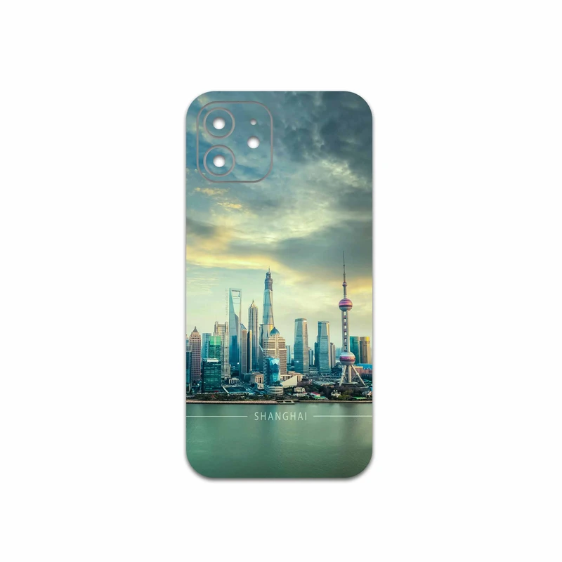 برچسب پوششی ماهوت مدل Shanghai City مناسب برای گوشی موبایل اپل iPhone 12