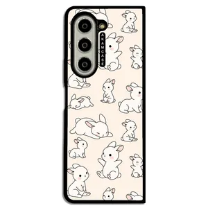 AKAM AMC-WSGZFOLD5-BUNNY-11 Cover For Samsung Galaxy Z Fold 5