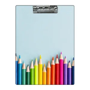 تخته شاسی طرح صف مدادرنگی ها کد 5485371 سایز A4