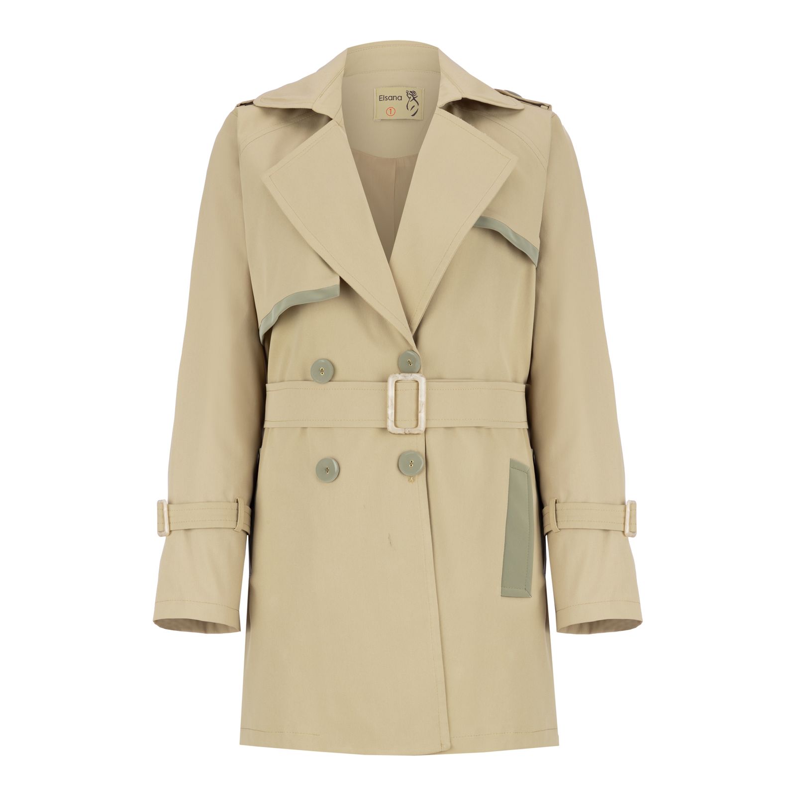 بارانی زنانه السانا مدل گلاله کد 196023 -  - 1