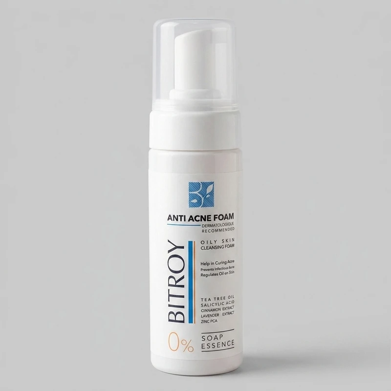 فوم شست‌وشوی صورت بیتروی مدل anti acne حجم 150 میلی‌لیتر