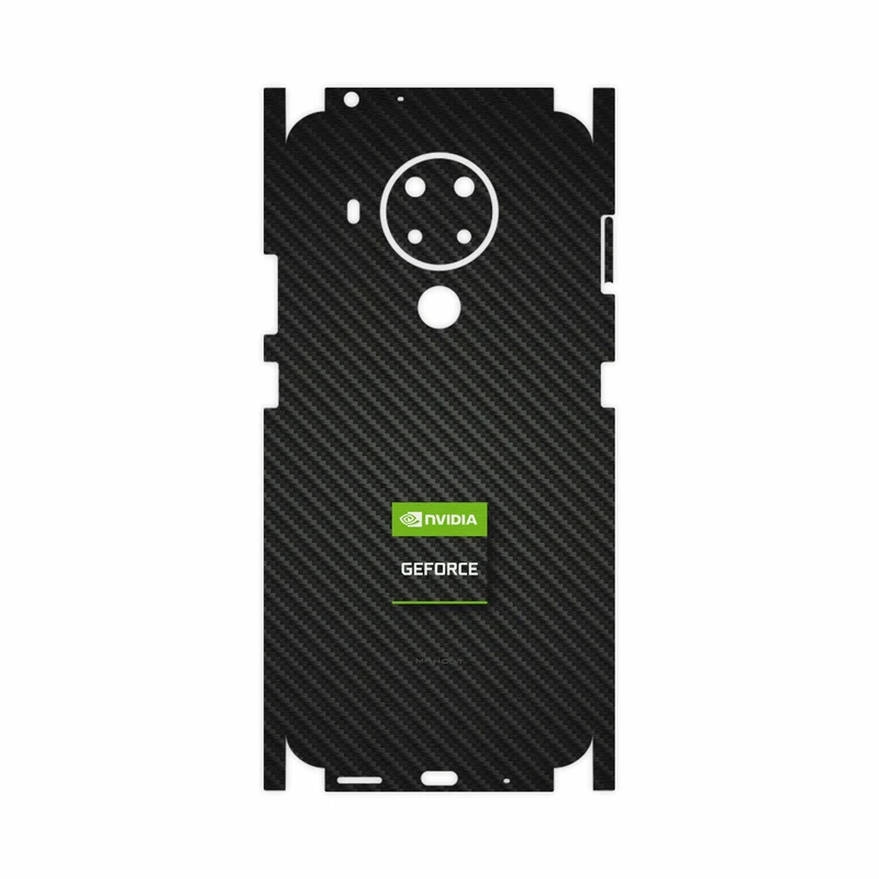 برچسب پوششی ماهوت مدل Nvidia-Brand-FullSkin مناسب برای گوشی موبایل نوکیا 5.4