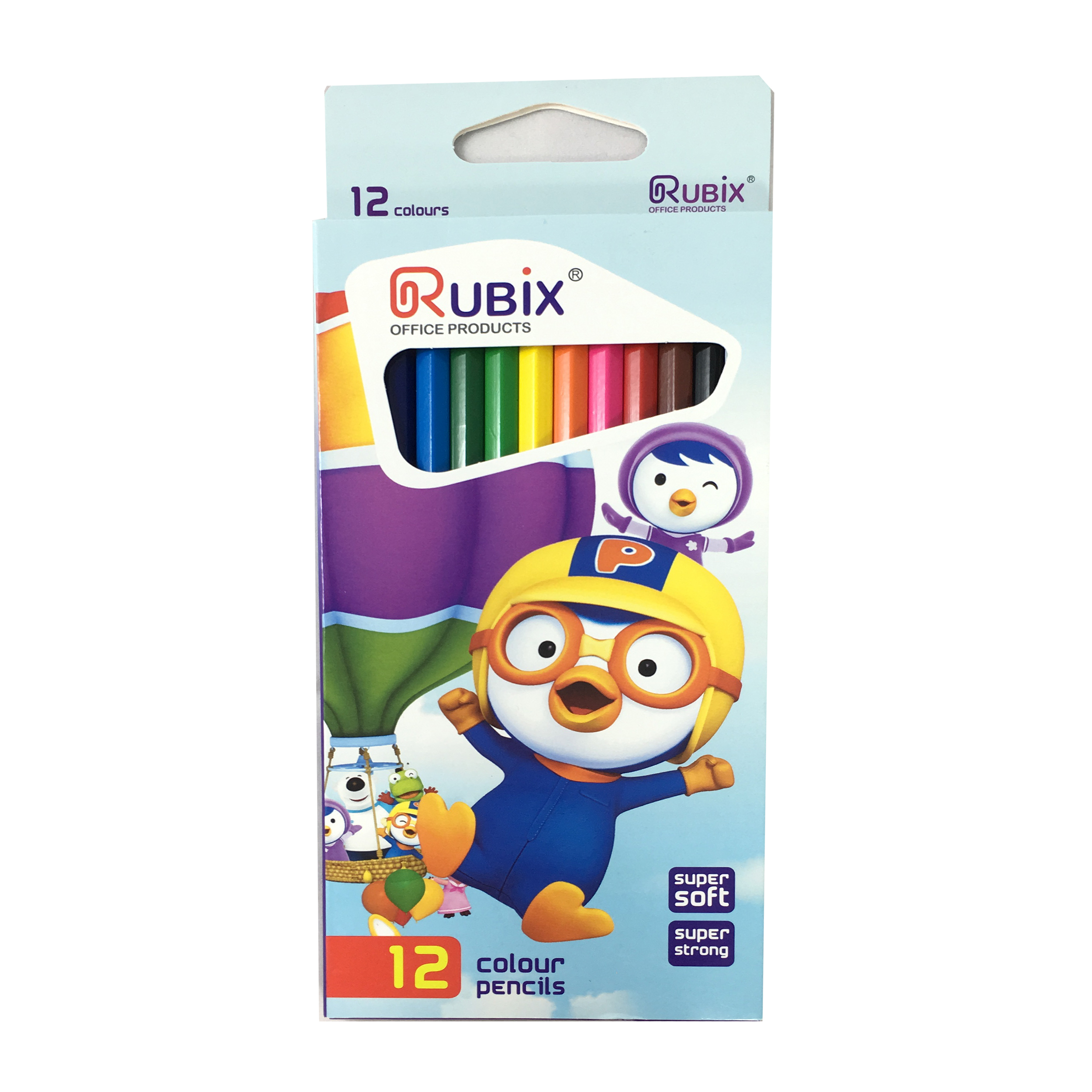 مداد رنگی ۱۲ رنگ روبیکس مدل SRP