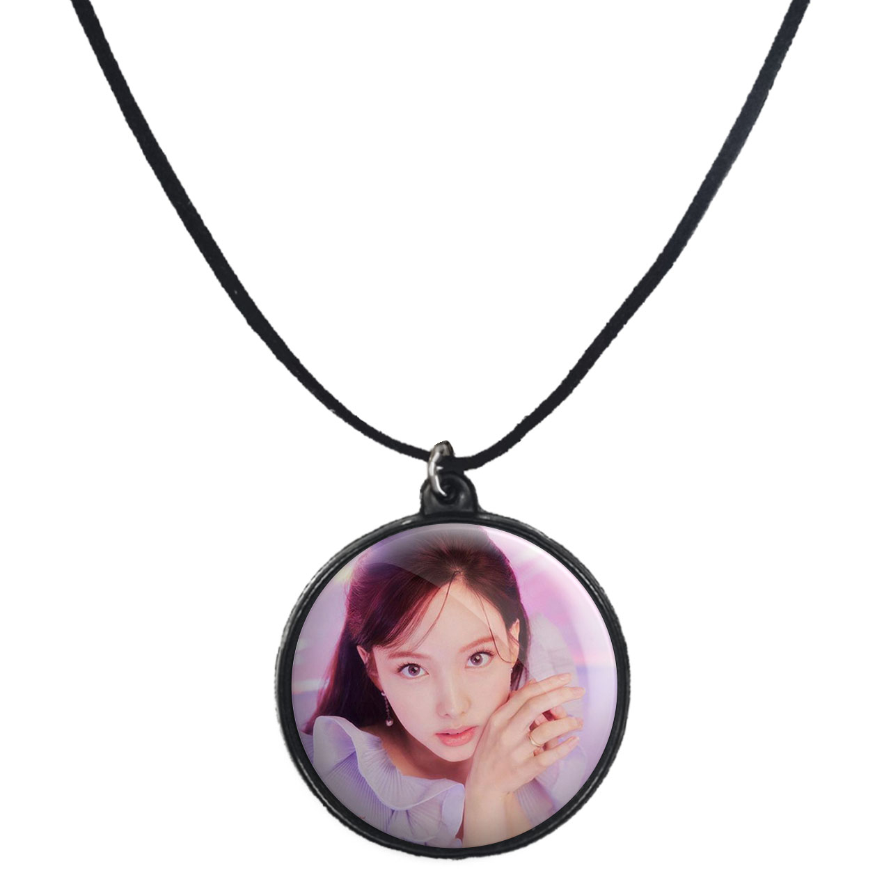 گردنبند پرمانه طرح تو ایس کد pmb.19705 مدل دو طرفه