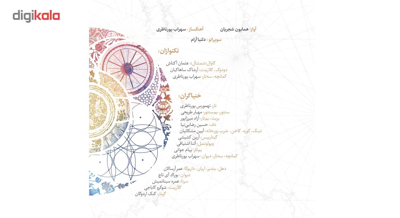 آلبوم موسیقی ایران من اثر همایون شجریان و سهراب پورناظری