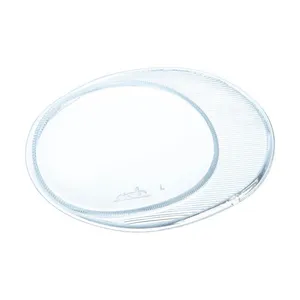 شیشه چراغ مه شکن جلو چپ خودرو آراکس یدک مدل AY-1412 مناسب برای پژو 206