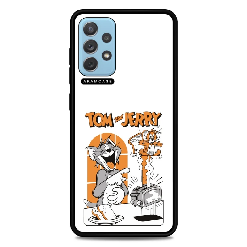 کاور آکام مدل AMC-WSGA72-TOM & JERRY9 مناسب برای گوشی موبایل سامسونگ Galaxy A72