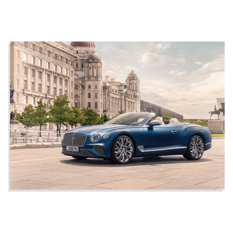 پوستر  طرح ماشین بنتلی کانتیننتال جی تی - Bentley Continental GT 2017 مدل NV0630