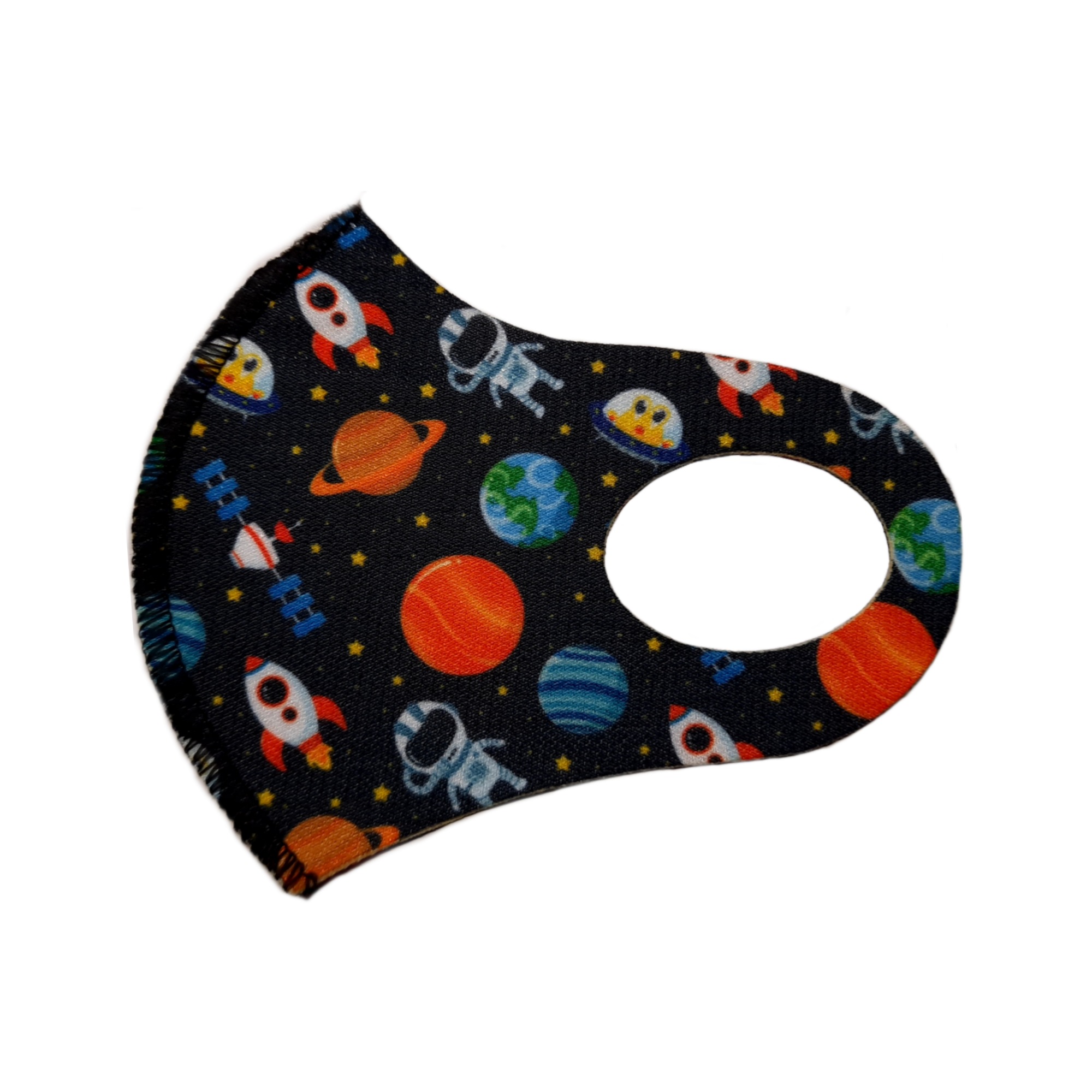 ماسک تزیینی بچگانه مدل کهکشان کد 1