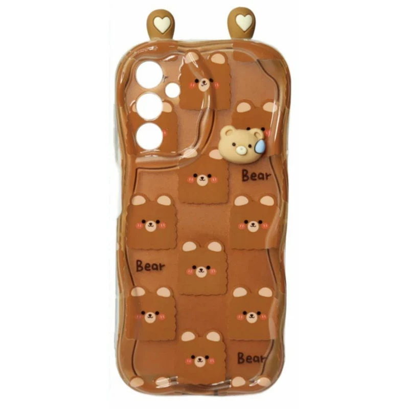 کاور قاب آوش طرح عروسکی مدل 447aa مناسب برای گوشی موبایل سامسونگ GALAXY A24