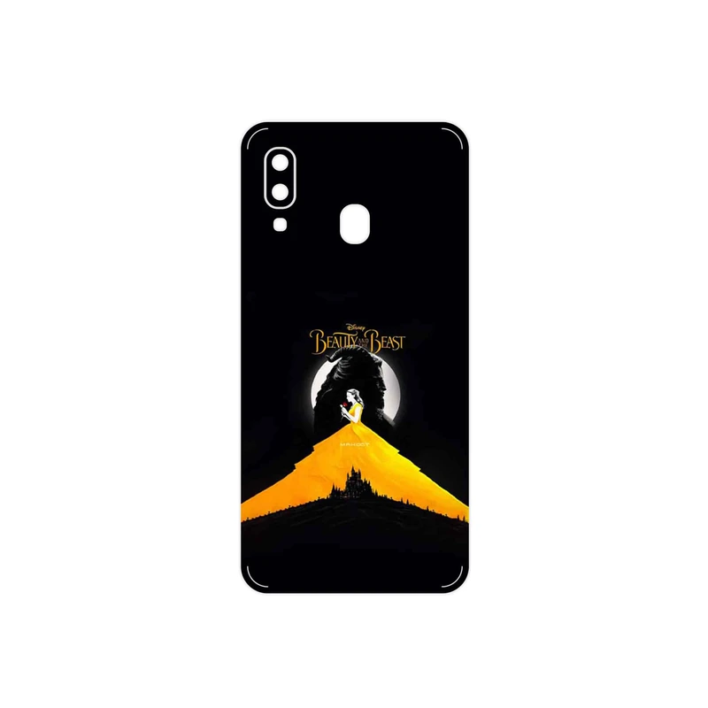 برچسب پوششی ماهوت مدل Beauty and the Beast مناسب برای گوشی موبایل سامسونگ Galaxy A40