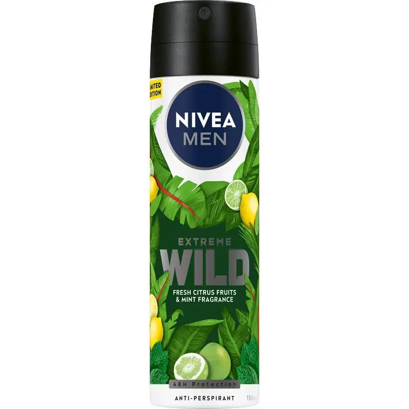 رول ضد تعریق مردانه نیوآ مدل Deospray Extreme Wild حجم 150 میلی لیتر
