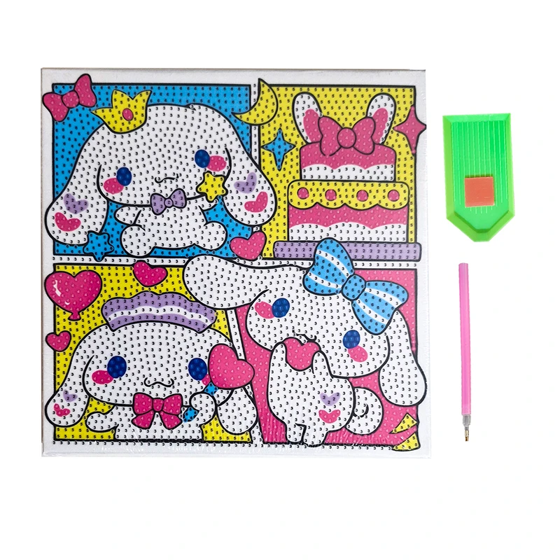 بازی آموزشی مدل ساخت تابلو نقاشی الماسی طرح سینمارول کد 205