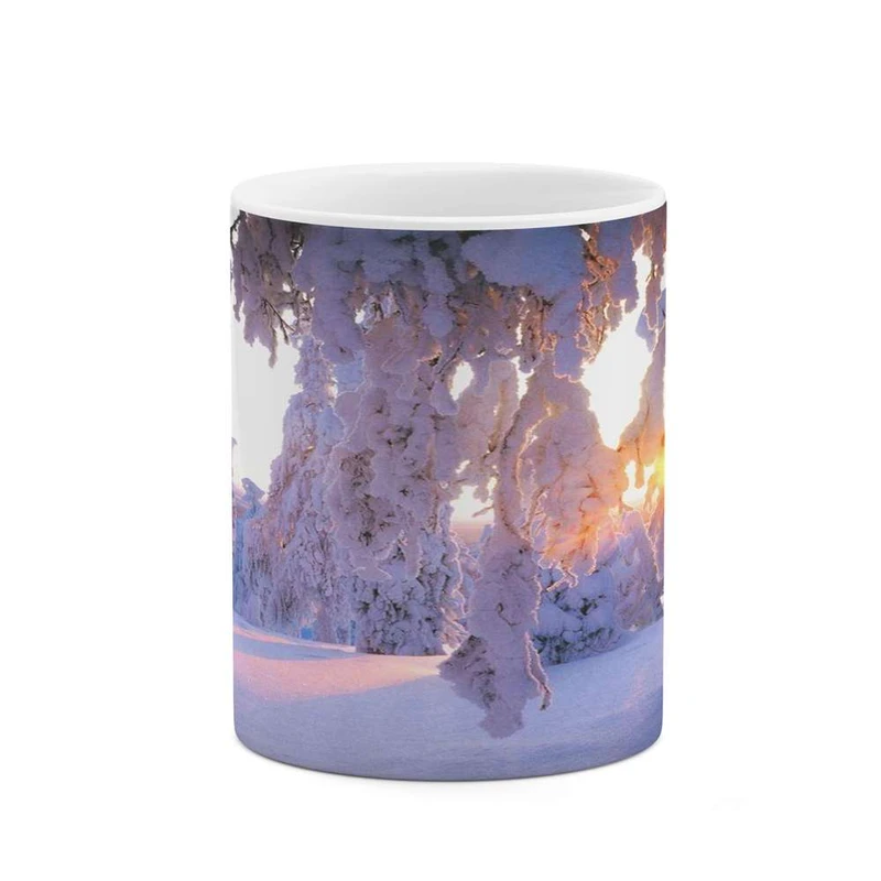 ماگ کاکتی مدل منظره برفی کد mgh14967