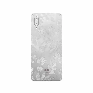 MAHOOT Silver-Wildflower Cover Sticker for Samsung Galaxy A02