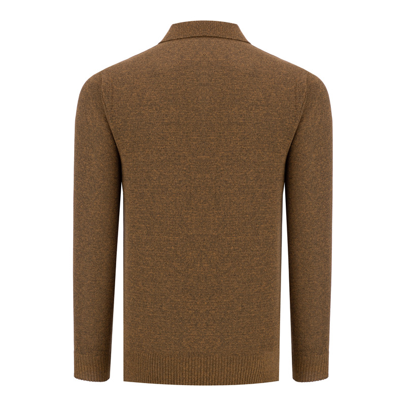 پلیور یقه برگردان مردانه رایکا مدل ND1 کد KDL1