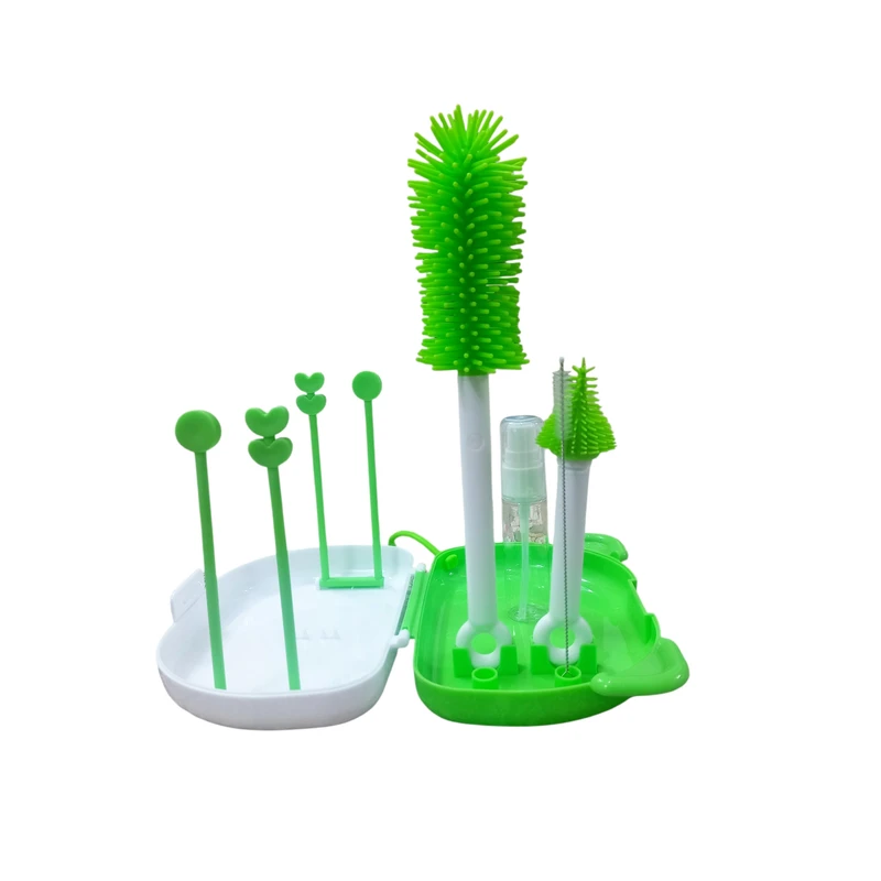 ست برس شیشه شوی مدل only baby 1 مجموعه 5 عددی