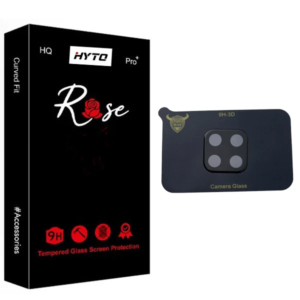 محافظ لنز دوربین هیتو مدل Rose 3D Tempered مناسب برای گوشی موبایل سامسونگ Galaxy A22 5G