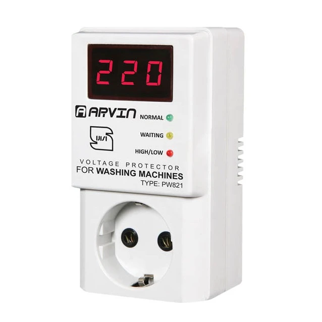 محافظ ولتاژ دیجیتال آروین مدل PW821 محافظ ولتاژ دیجیتال آروین مدل PW821