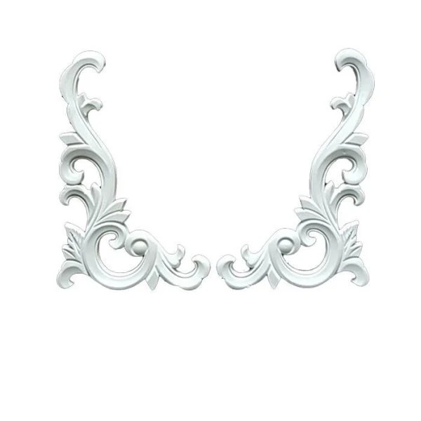 ابزار پیش ساخته مدل گل موتیف جفتی پی وی سی کد 158 بسته 2 عددی