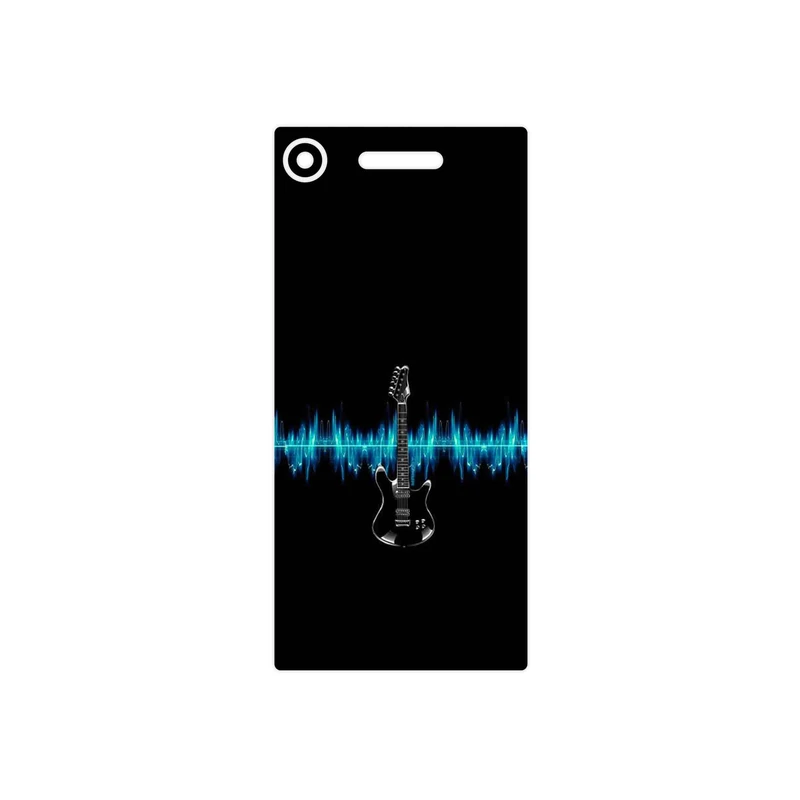 برچسب پوششی ماهوت مدل Electric Guitar مناسب برای گوشی موبایل سونی Xperia XZ1