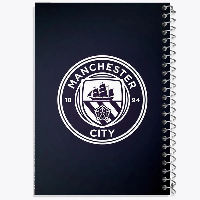 دفتر مشق 100 برگ خندالو طرح باشگاه منچستر سیتی کد 26765