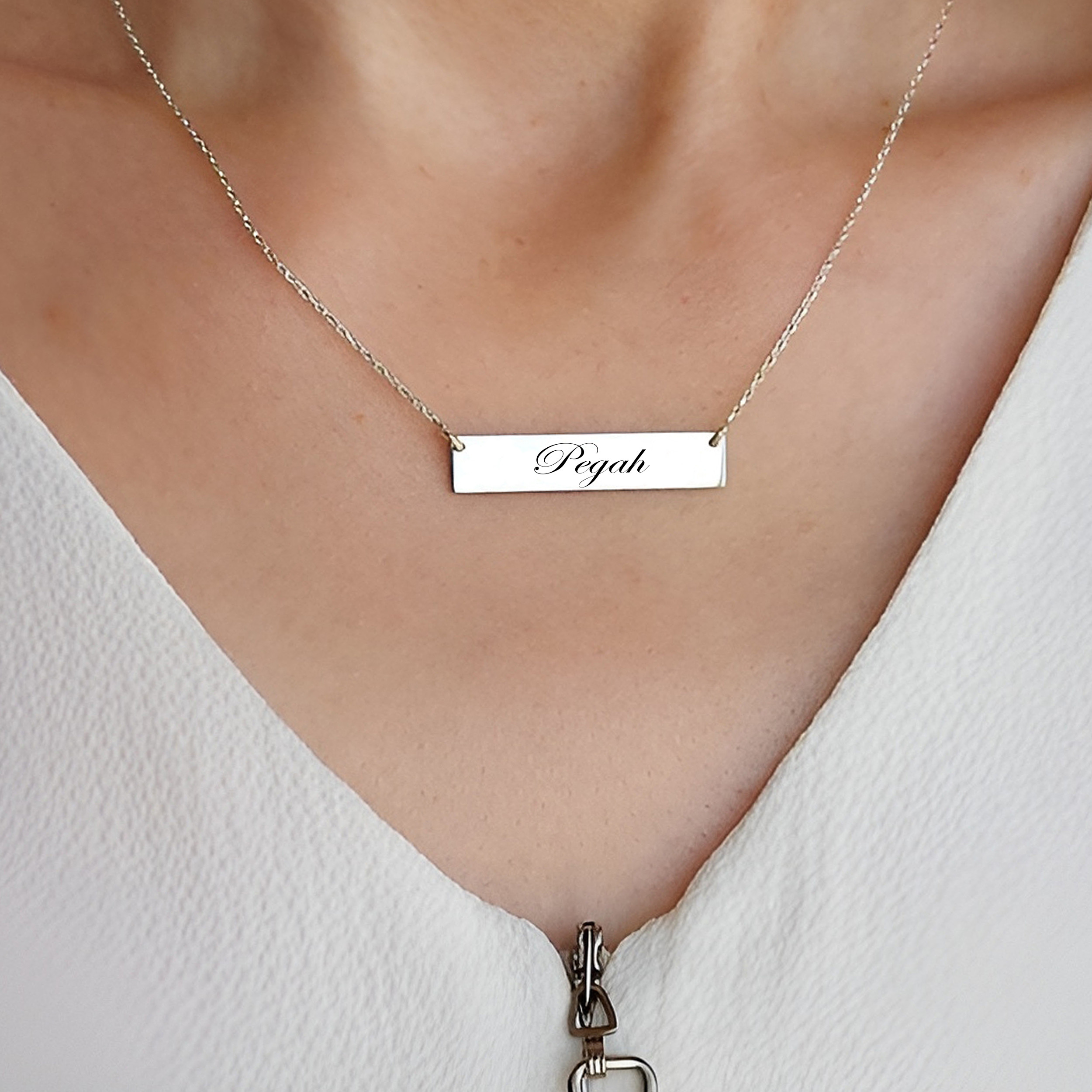 گردنبند نقره زنانه لیردا مدل پگاه