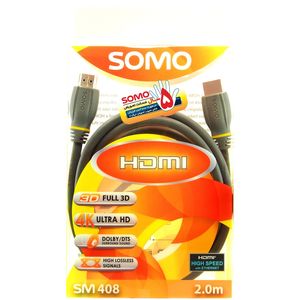 نقد و بررسی کابل HDMI سومو مدل SM408 به طول 2 متر توسط خریداران
