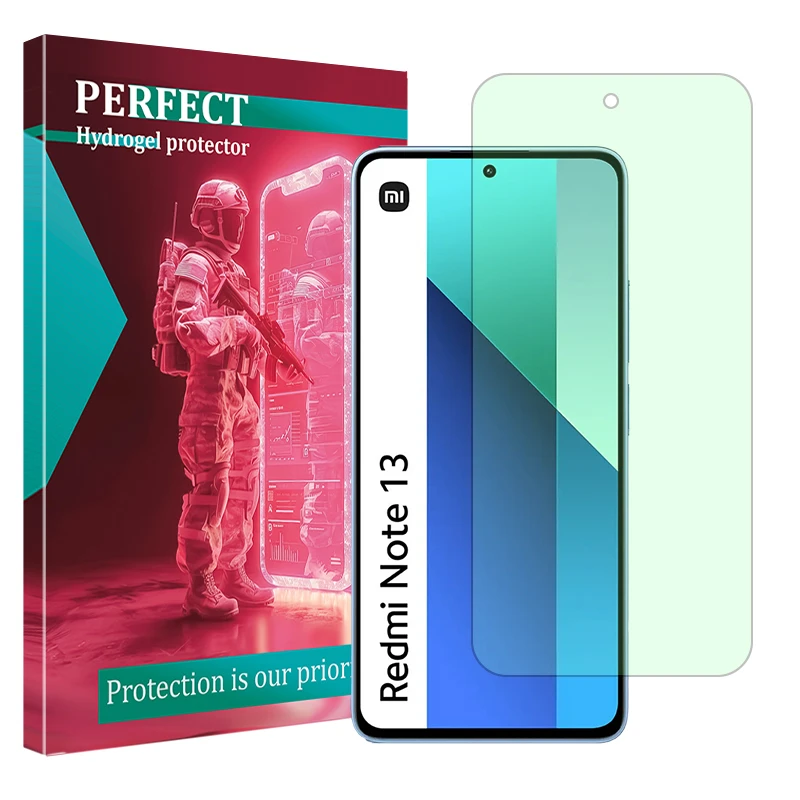 محافظ صفحه نمایش گرین لایت پرفکت مدل Eye care مناسب برای گوشی موبایل شیائومی Redmi Note 13 4G