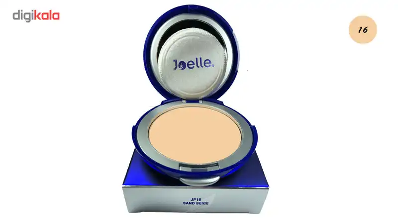 پنکیک فشرده جویل گیاهی مدل 2WAY SUPER LONG LASTING شماره 16