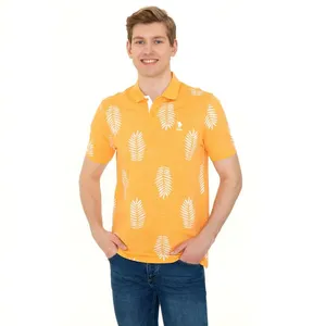 پولوشرت آستین کوتاه یقه برگردان مردانه یو اس پولو مدل G081SZ011.000.1358660.VR202