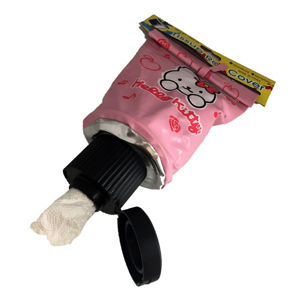 جای دستمال کاغذی فانتزی طرح Hello Kitty