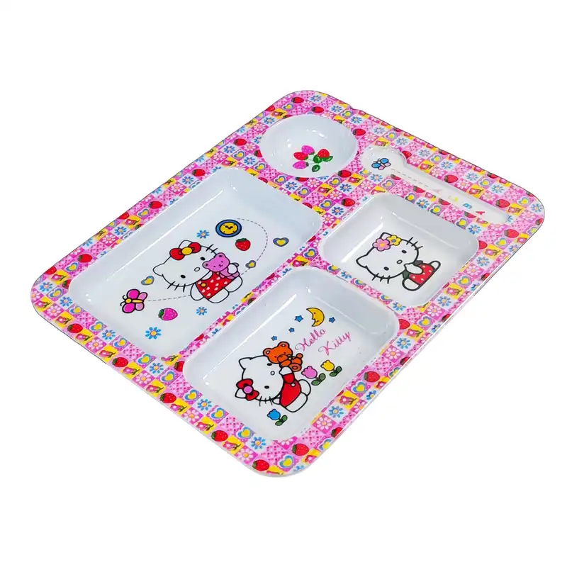 ظرف غذای کودک مدل Kitty کد 702