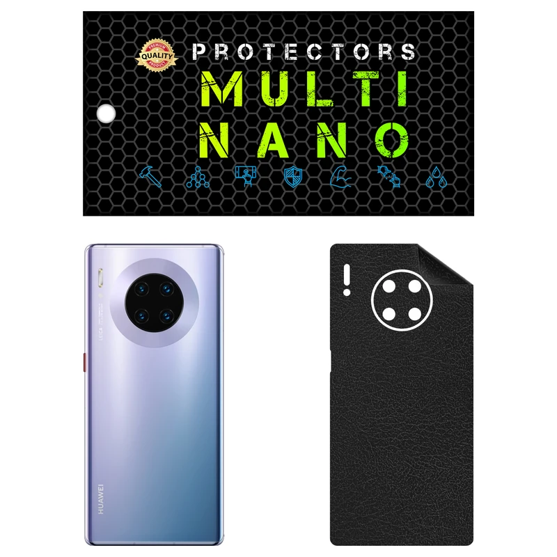 برچسب پوششی مولتی نانو طرح چرم مدل X-F1L مناسب برای گوشی موبایل هوآوی Mate 30 Pro 5G