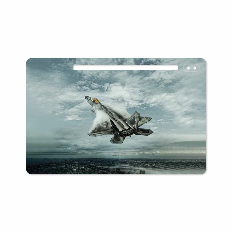 برچسب پوششی ماهوت مدل F-22 Raptor مناسب برای تبلت سامسونگ Galaxy Tab S6 2019 SM-T860